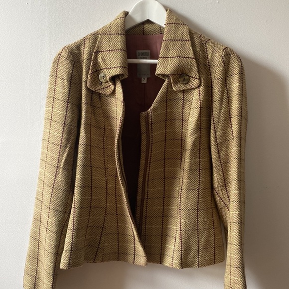 VINTAGE PLAID SKIRT SUIT - Picture 5 of 12
